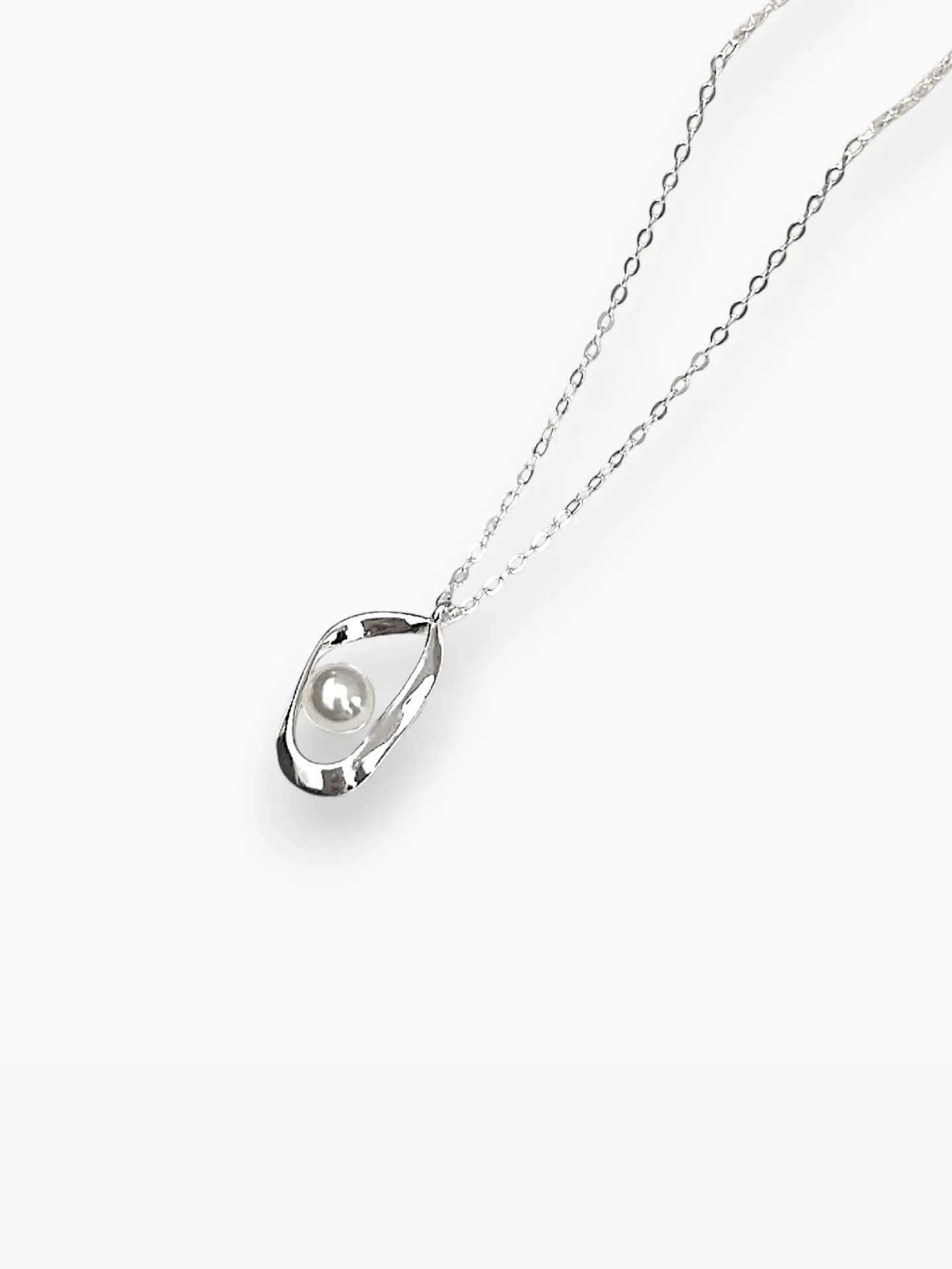 Colliers Géométriques En Argent Sterling 925  Avec Perles